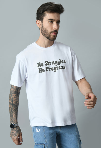 Men's Trendy Loose Fit Drop Shoulder T-Shirt