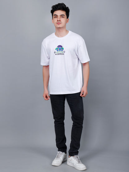 Men's Trendy Loose Fit Drop Shoulder T-Shirt