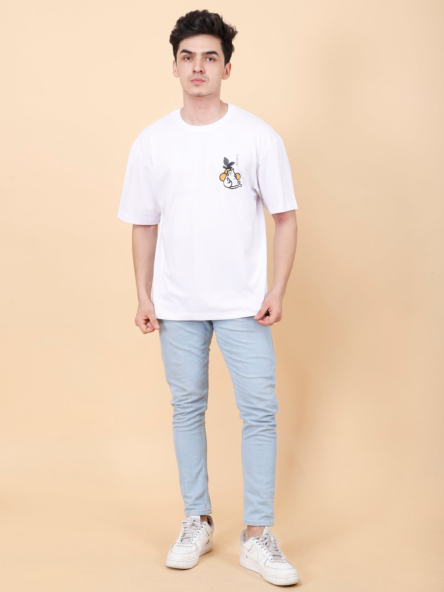 Men's Trendy Loose Fit Drop Shoulder T-Shirt