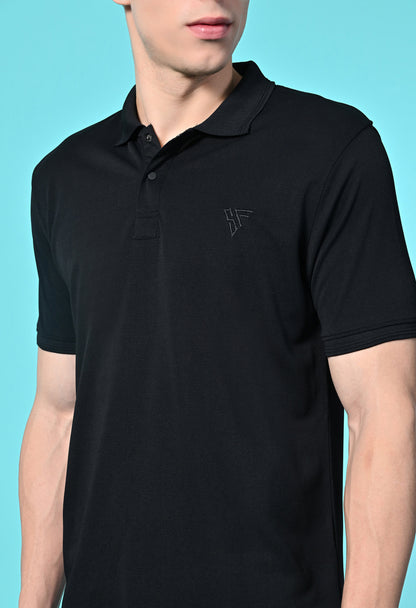 Men's Slim Fit Polyester Polo