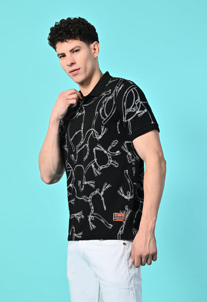 Men’s Printed Polo