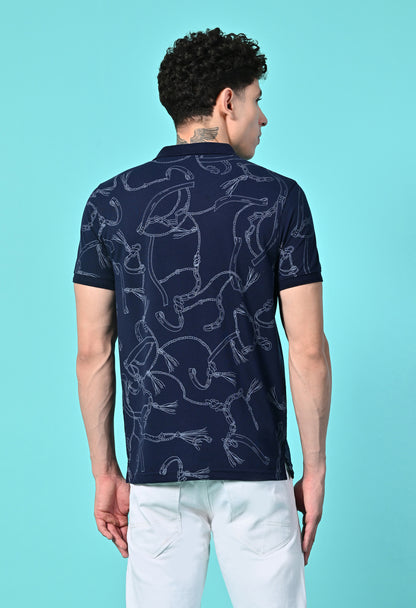 Men’s Printed Polo