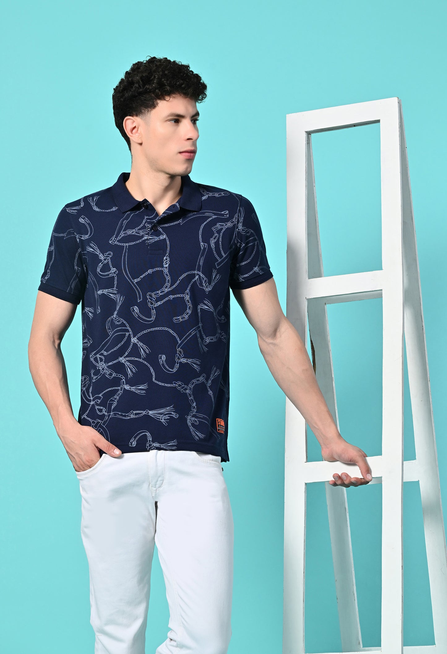 Men’s Printed Polo