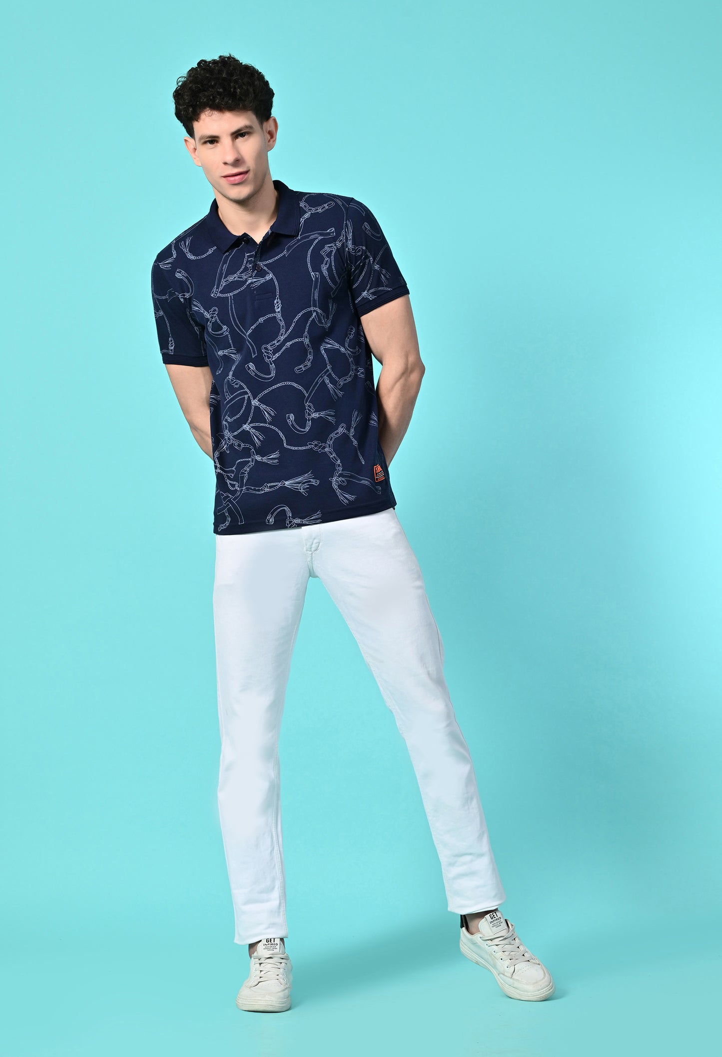 Men’s Printed Polo