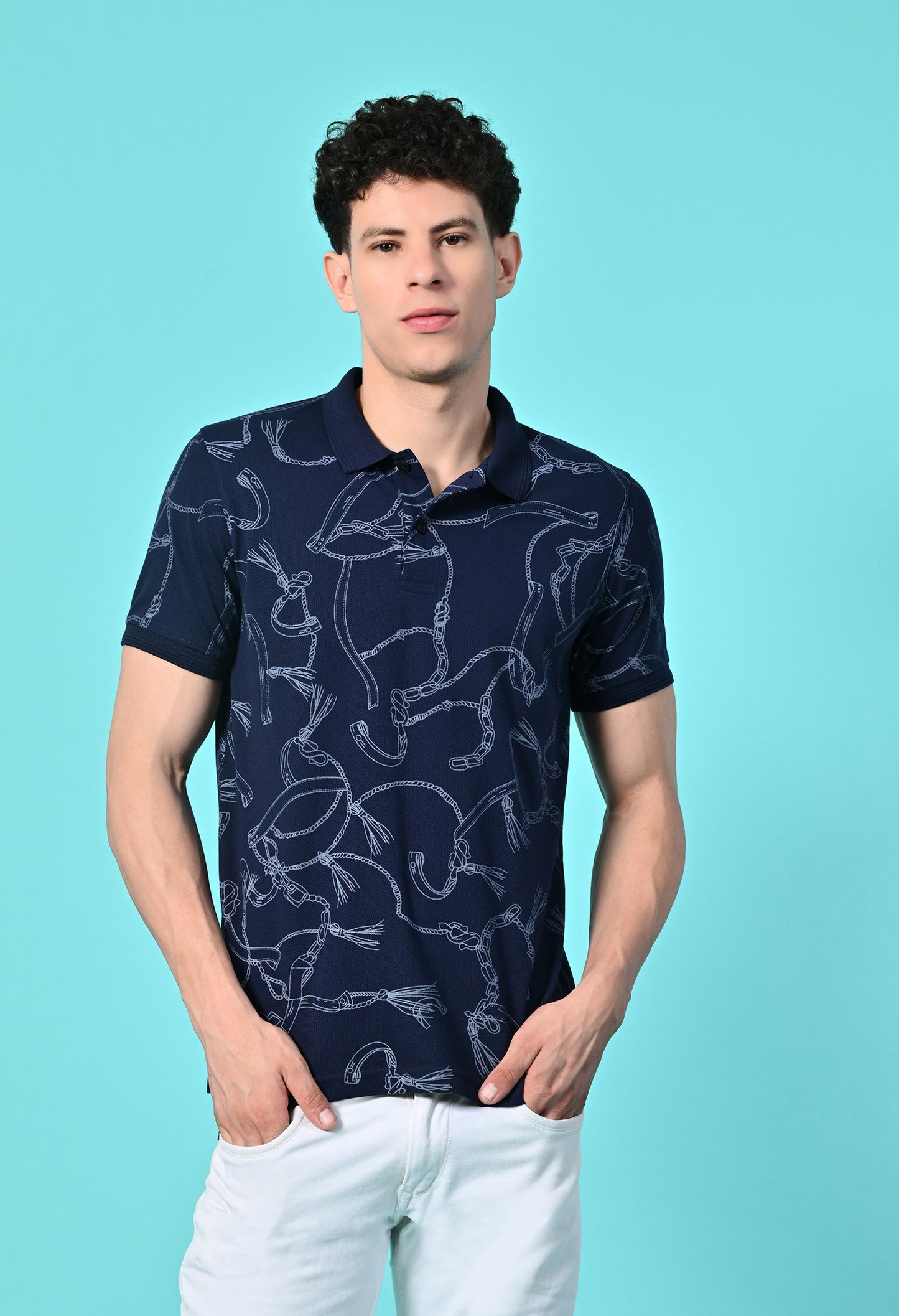 Men’s Printed Polo