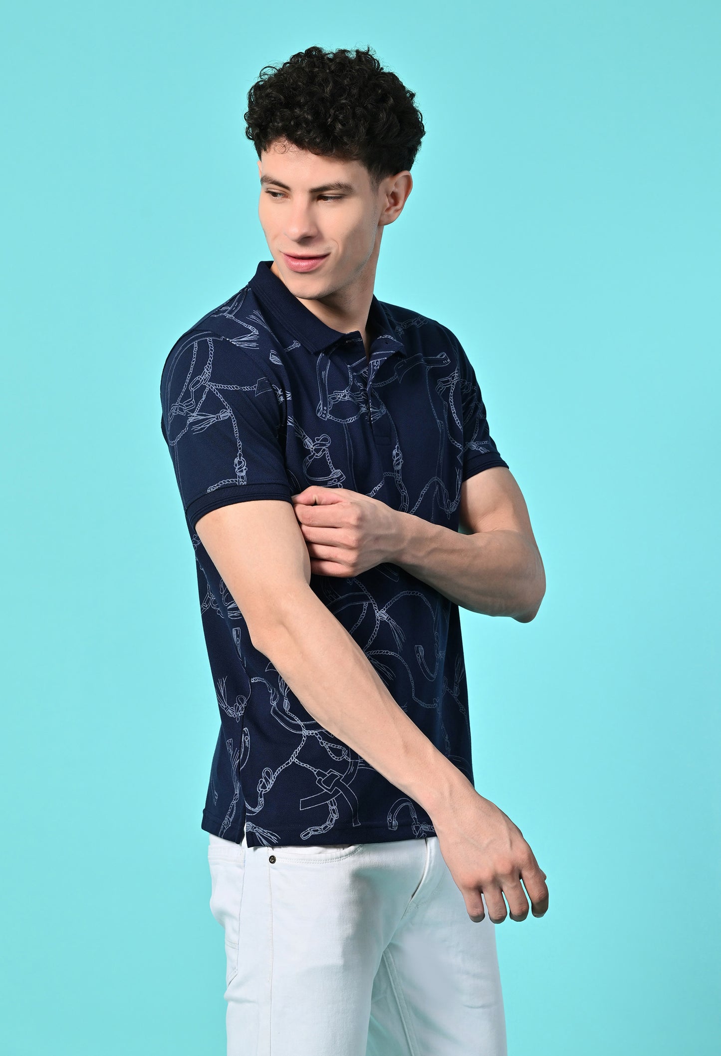 Men’s Printed Polo