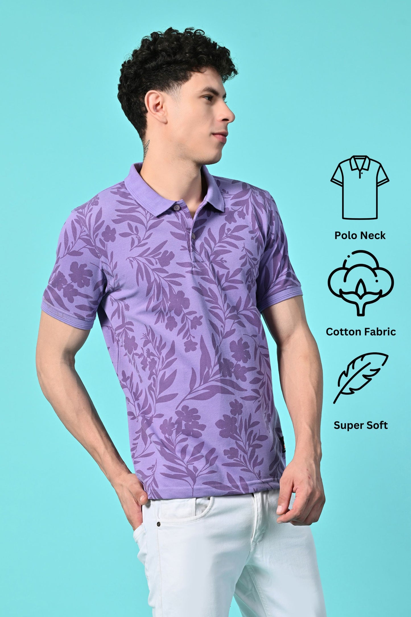 Men’s Printed Polo