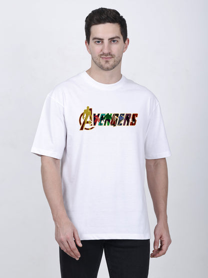 Avengers Printed Oversized T-Shirt